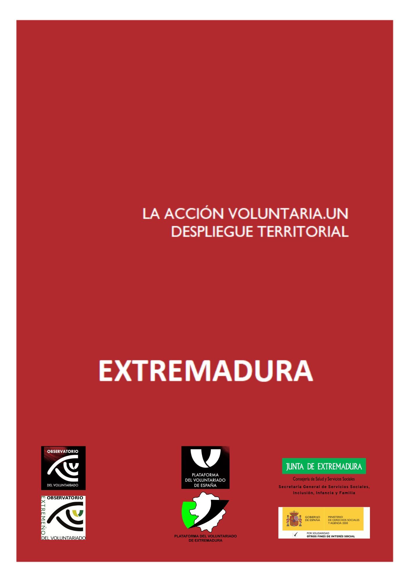 Portada La acción voluntaria. 2023