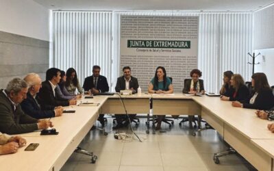 Firmado el convenio entre la Consejería de Salud y Servicios Sociales de la Junta de Extremadura, el SES, el SEPAD y las entidades sin ánimo de lucro para el desarrollo del Plan de Voluntariado en cuidados paliativos de Extremadura